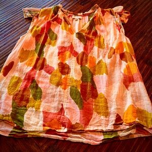 THML Multicolor Abstract Blouse